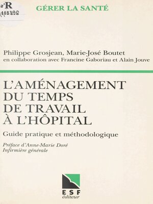 cover image of L'aménagement du temps de travail à l'hôpital